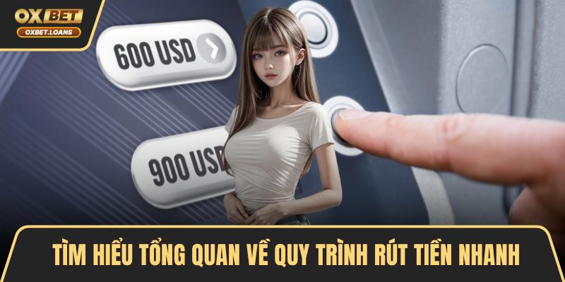 Tìm hiểu tổng quan về quy trình rút tiền nhanh