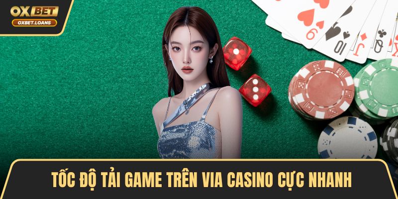 Tốc độ tải game trên ViA Casino cực nhanh