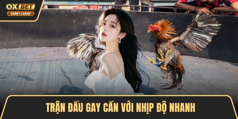 Trận đấu gay cấn với nhịp độ nhanh